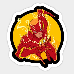 Flash hero Sticker